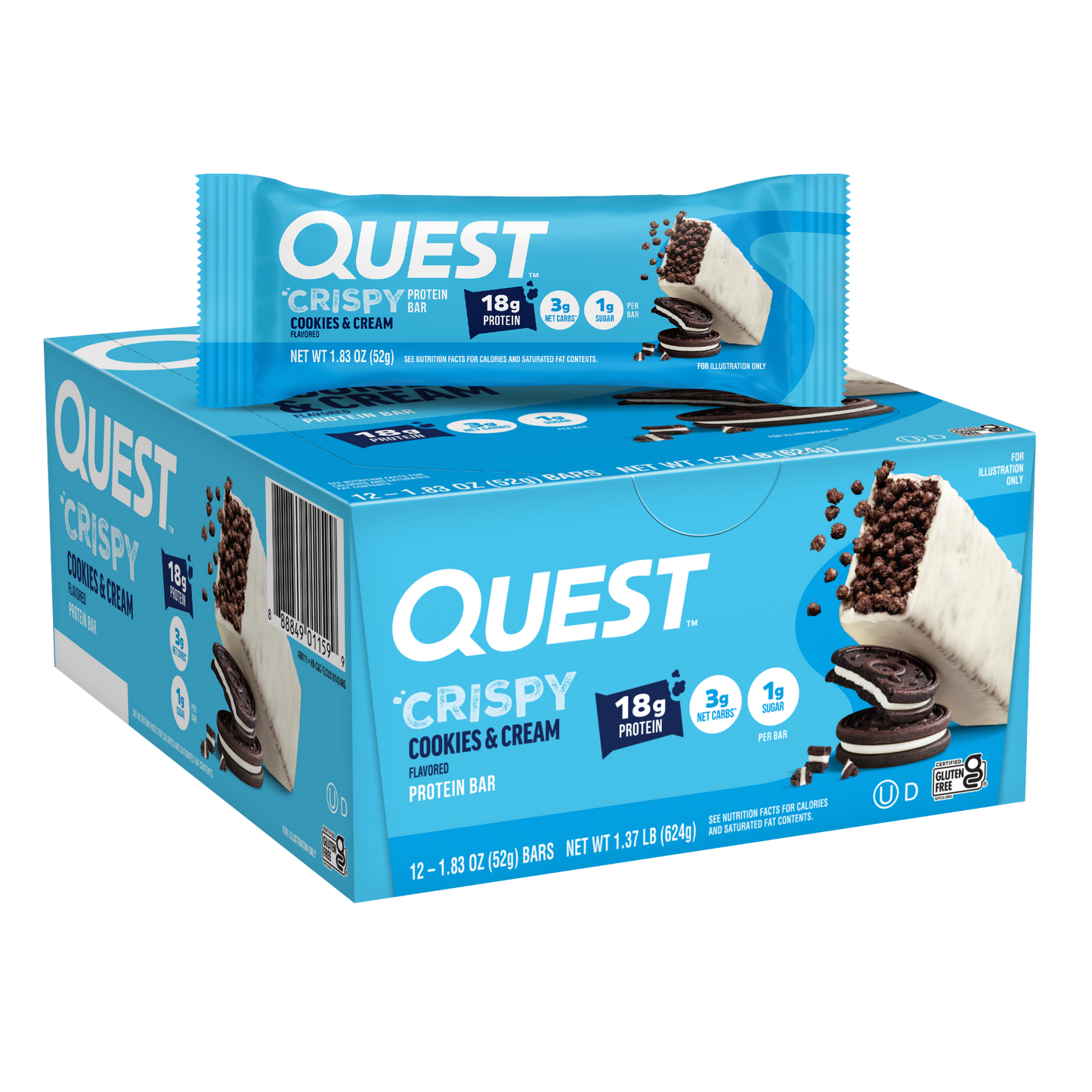 cookies-and-cream-crispy-hero-protein-bars-u5 400111_QN_USA_Pkg_Crispy_ProteinBar_CAC_12ctCarton_3D_Composite_Force.png